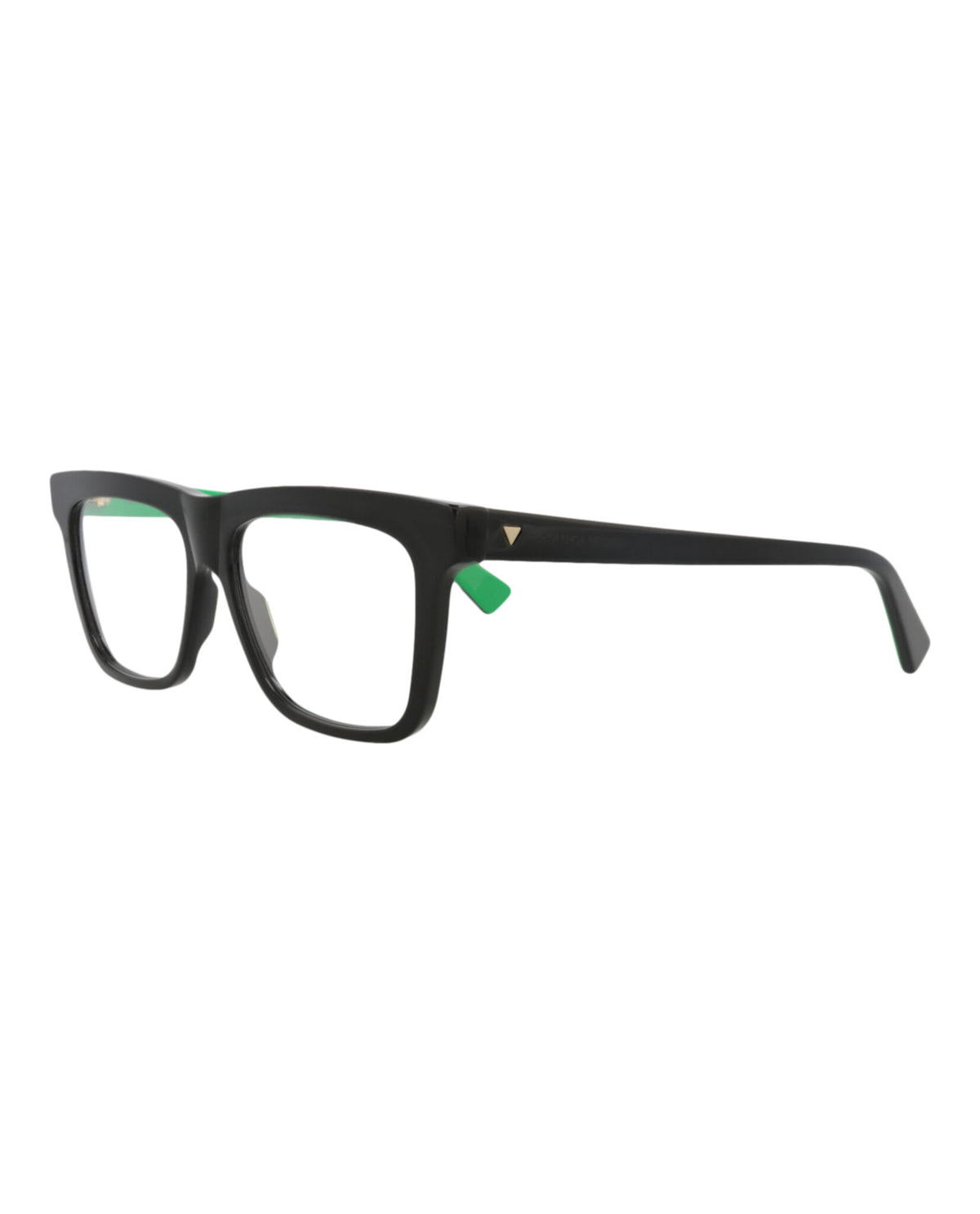 Bottega Veneta Mens Square/Rectangle Black Black Transparent Fashion Designer Eyewear
