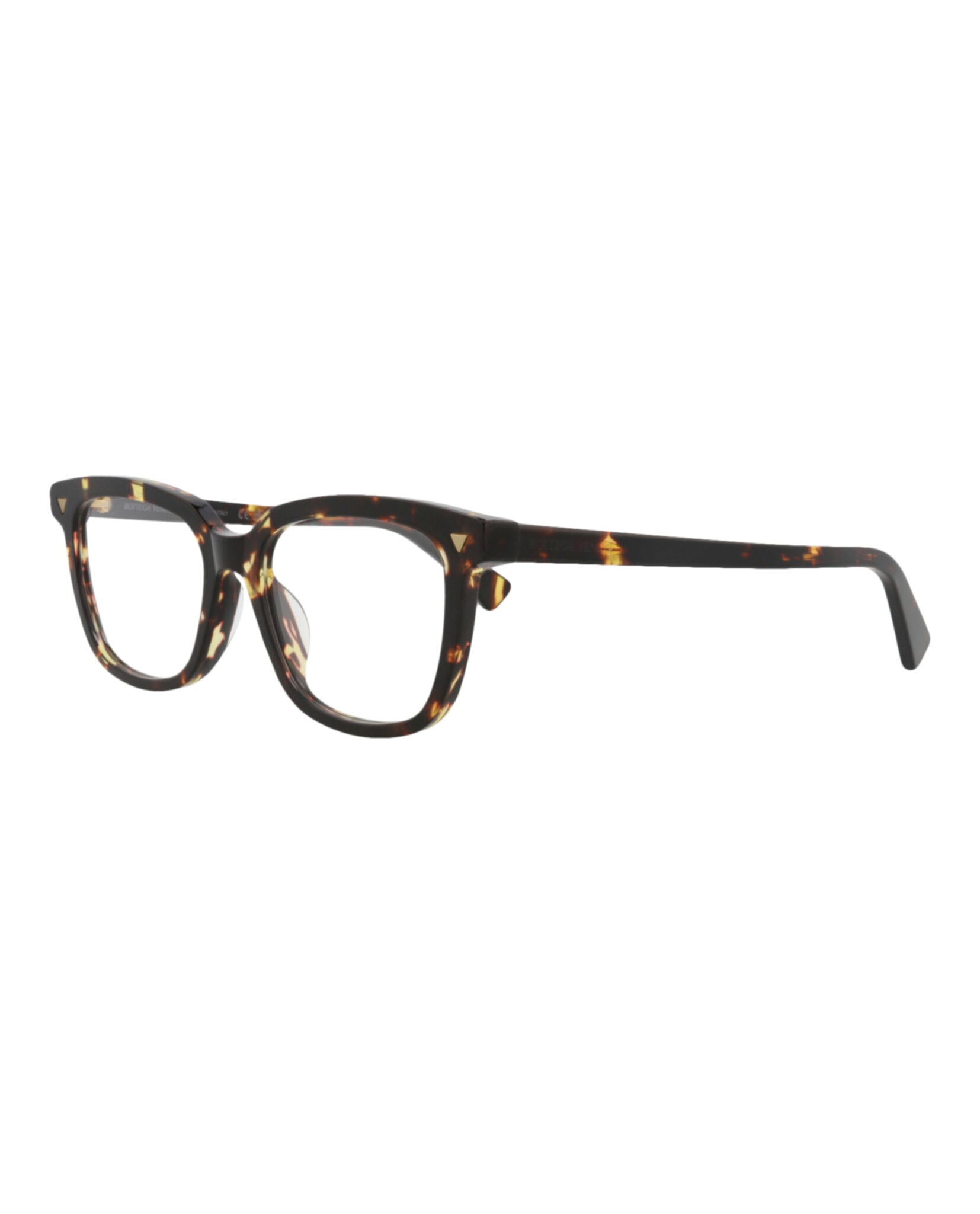 Bottega Veneta Bottega Veneta Womens Square/Rectangle Havana Havana Transparent Fashion Designer Eyewear