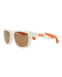 Bottega Veneta Mens Square/Rectangle Ivory Ivory Brown Fashion Designer Eyewear