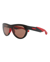 Bottega Veneta Unisex Round/Oval Black Black Red Fashion Designer Eyewear