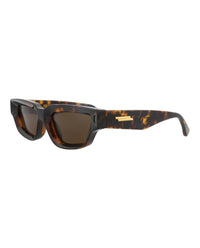 Bottega Veneta Unisex Cat Eye Havana Havana Brown Fashion Designer Eyewear