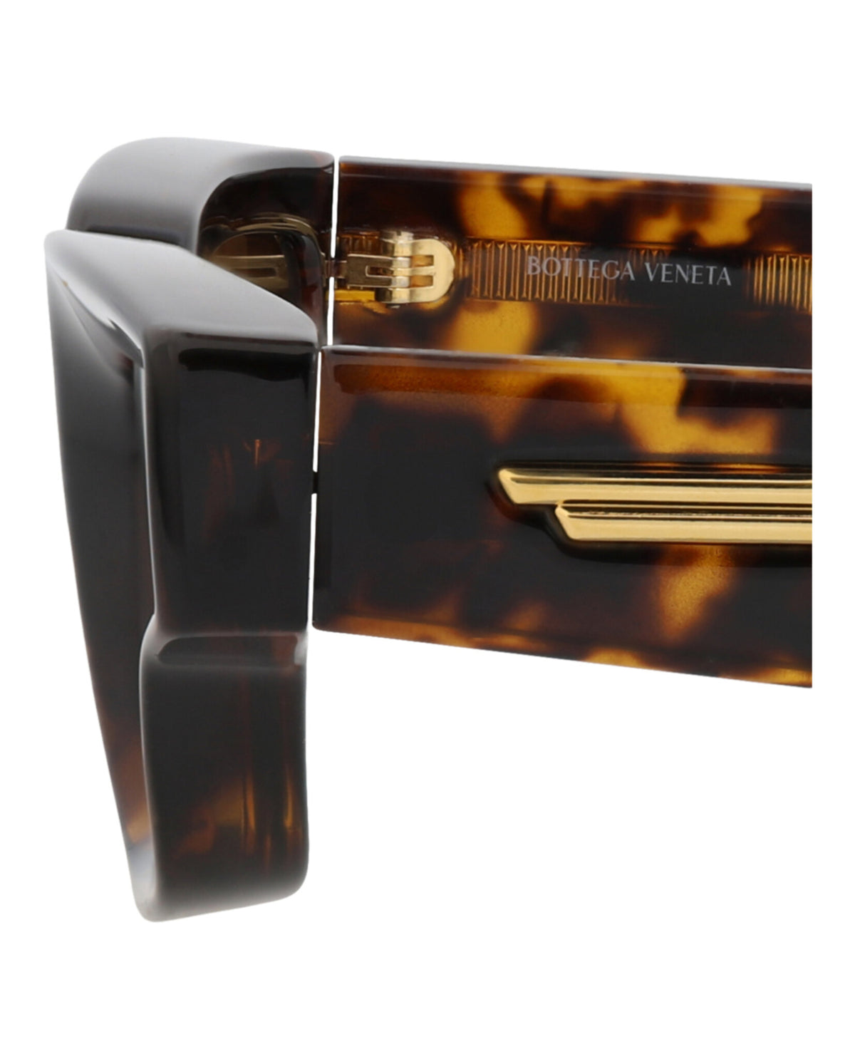 Bottega Veneta Unisex Cat Eye Havana Havana Brown Fashion Designer Eyewear