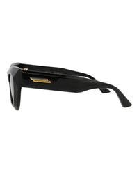 Bottega Veneta Bottega Veneta Womens Cat Eye Black Black Grey Fashion Designer Eyewear