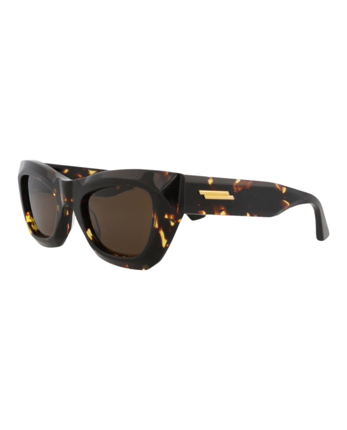 Bottega Veneta Bottega Veneta Womens Cat Eye Havana Havana Brown Fashion Designer Eyewear