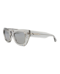 Bottega Veneta Bottega Veneta Womens Cat Eye Grey Grey Grey Fashion Designer Eyewear