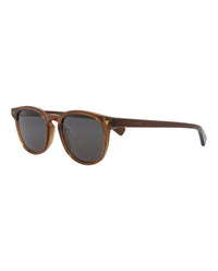 Bottega Veneta Bottega Veneta Mens Round/Oval Brown Brown Grey Fashion Designer Eyewear