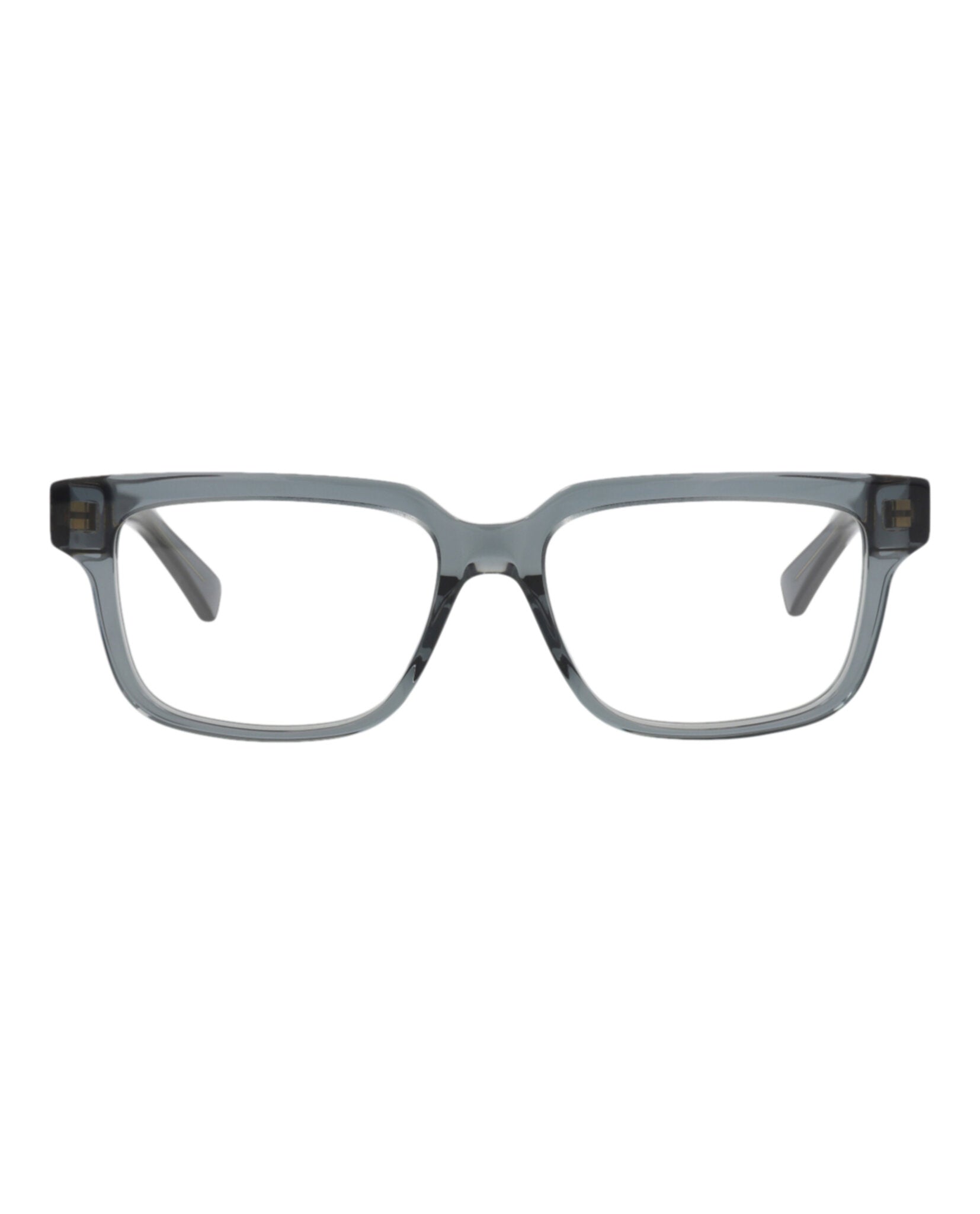 Bottega Veneta Bottega Veneta Mens Square/Rectangle Grey Grey Transparent Fashion Designer Eyewear