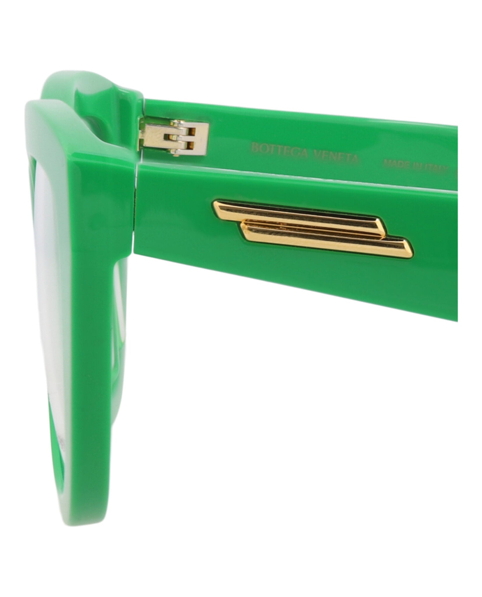 Bottega Veneta Bottega Veneta Womens Cat Eye Green Green Transparent Fashion Designer Eyewear