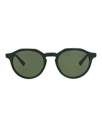 Bottega Veneta Bottega Veneta Mens Round/Oval Green Green Green Fashion Designer Eyewear