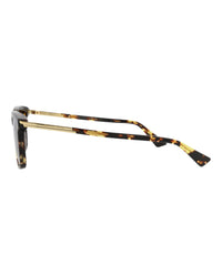 Bottega Veneta Bottega Veneta Mens Square/Rectangle Havana Havana Brown Fashion Designer Eyewear