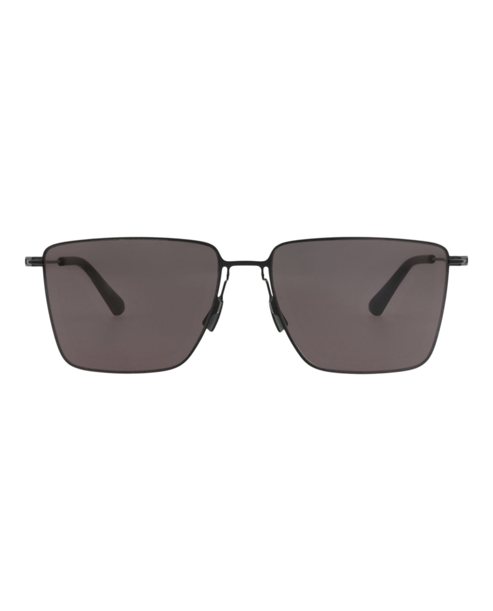 Bottega Veneta Mens Square/Rectangle Black Black Grey Fashion Designer Eyewear