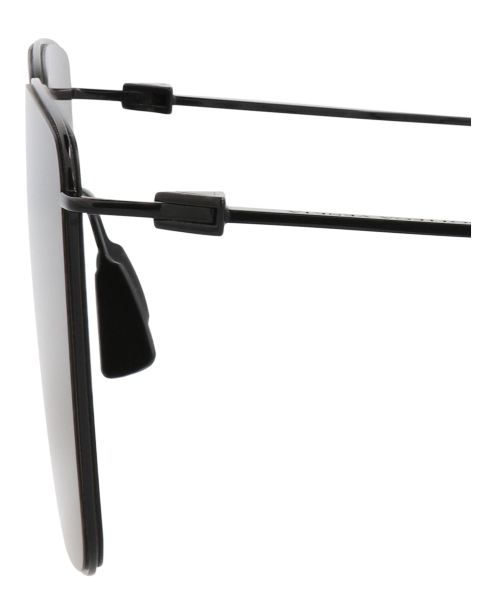 Bottega Veneta Mens Square/Rectangle Black Black Grey Fashion Designer Eyewear