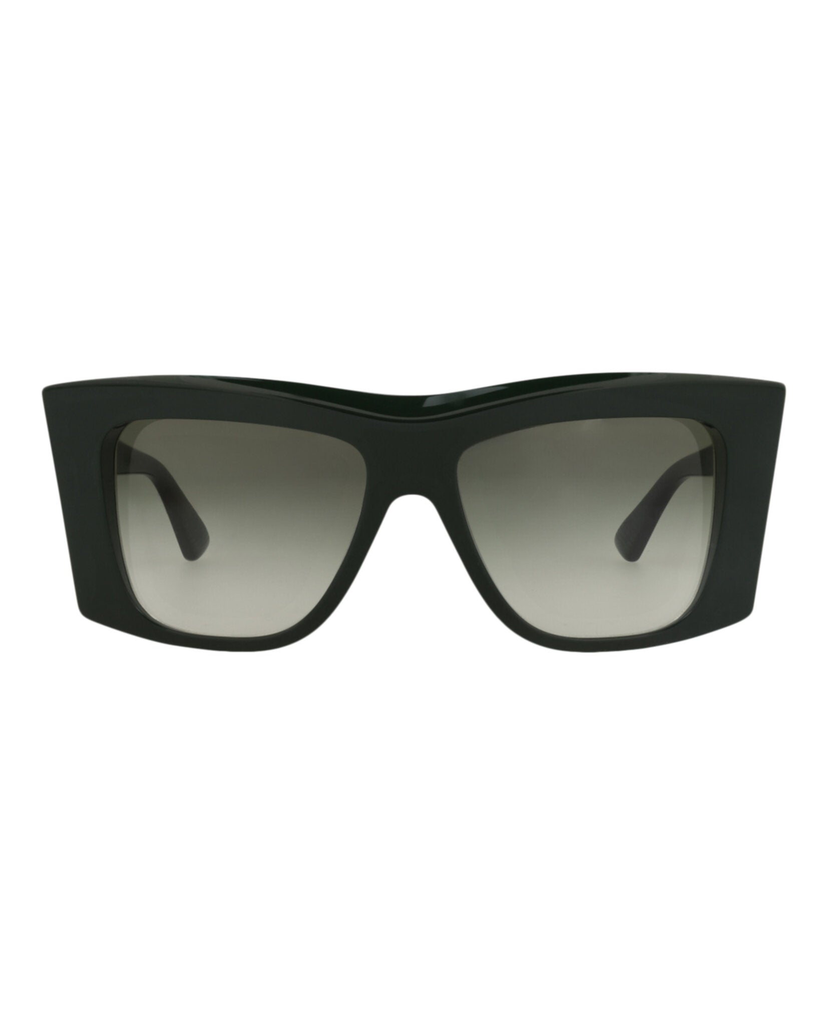 Bottega Veneta Womens Square/Rectangle Green Green Green Fashion Designer Eyewear