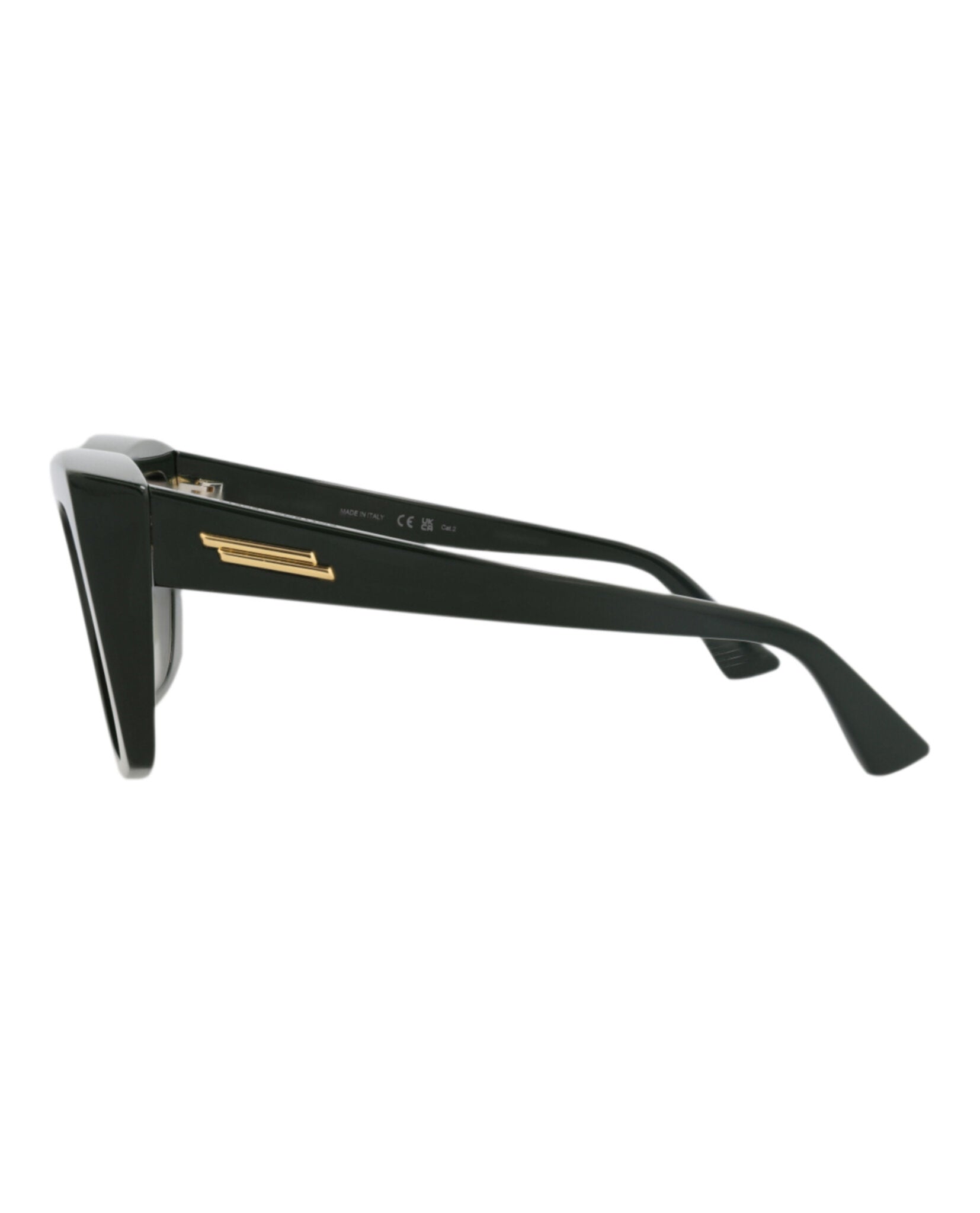 Bottega Veneta Womens Square/Rectangle Green Green Green Fashion Designer Eyewear