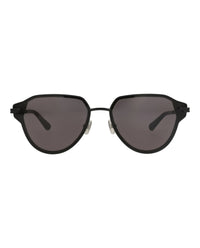 Bottega Veneta Unisex Aviator Black Black Grey Fashion Designer Eyewear