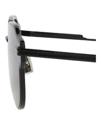 Bottega Veneta Unisex Aviator Black Black Grey Fashion Designer Eyewear