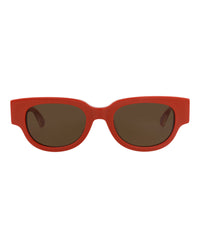 Bottega Veneta Bottega Veneta Womens Round/Oval Orange Crystal Brown Fashion Designer Eyewear