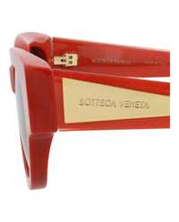 Bottega Veneta Bottega Veneta Womens Round/Oval Orange Crystal Brown Fashion Designer Eyewear