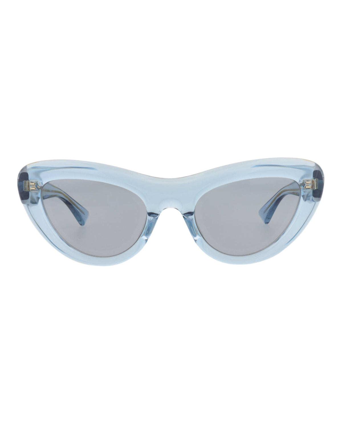 Bottega Veneta Bottega Veneta Womens Cat Eye Light Blue Light Blue Blue Fashion Designer Eyewear