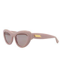 Bottega Veneta Bottega Veneta Womens Cat Eye Pink Pink Violet Fashion Designer Eyewear