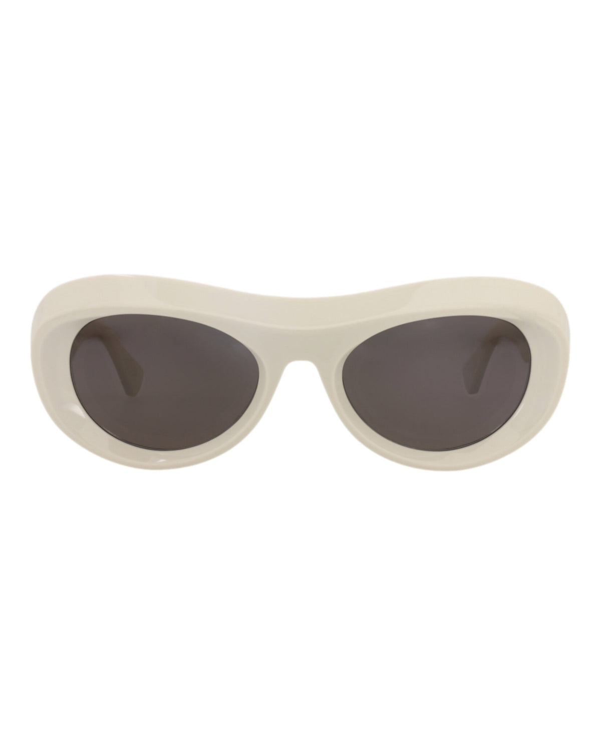 Bottega Veneta Womens Aviator White White Grey Fashion Designer Eyewear