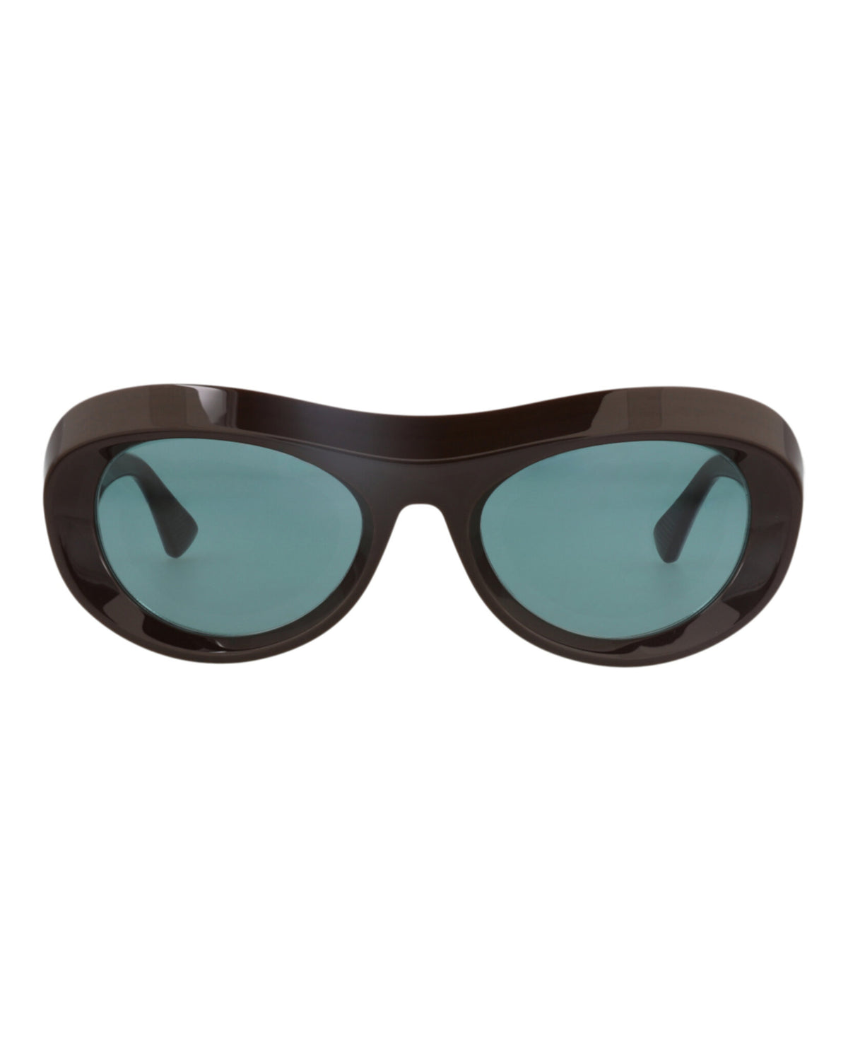 Bottega Veneta Womens Aviator Brown Brown Green Fashion Designer Eyewear
