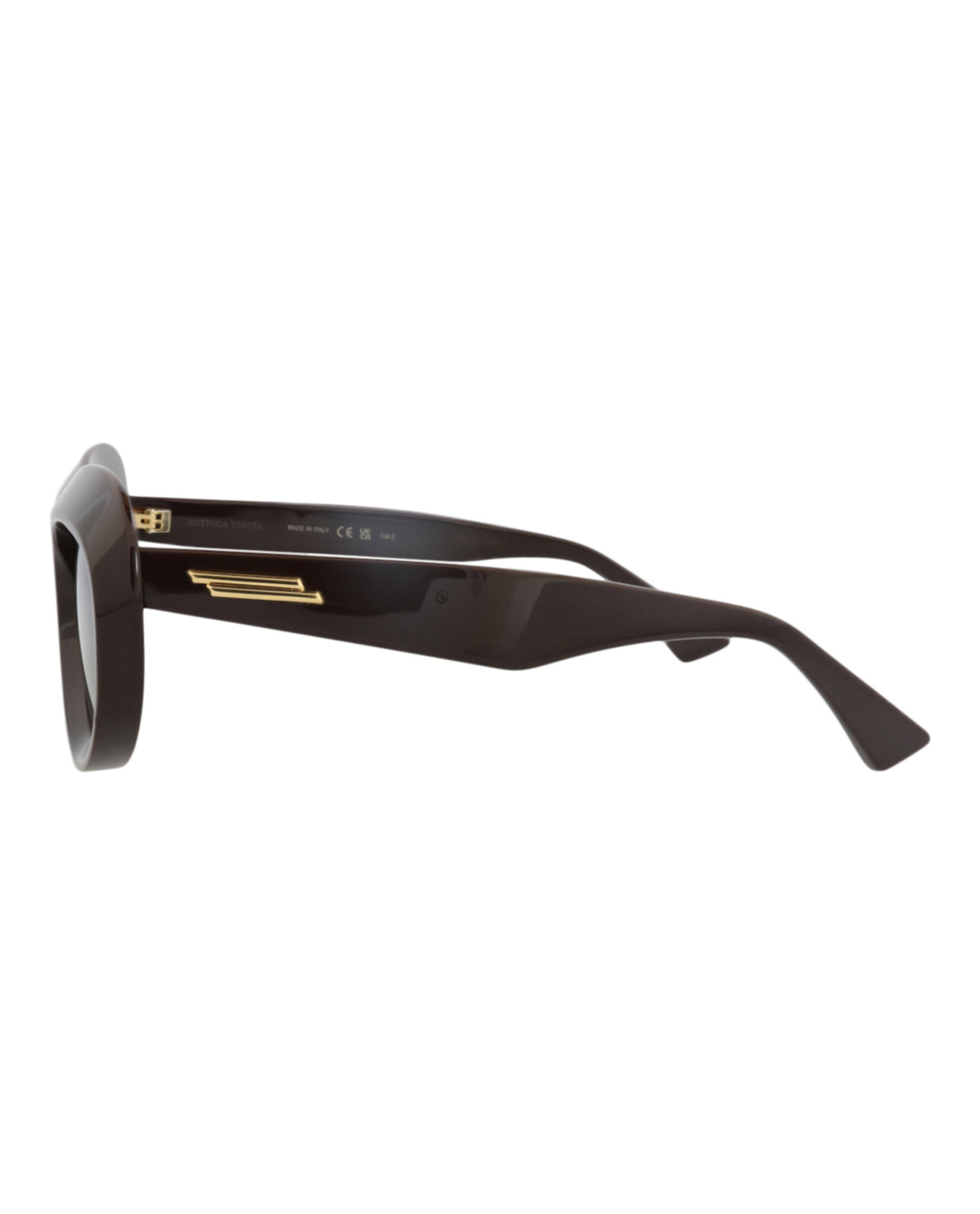 Bottega Veneta Womens Aviator Brown Brown Green Fashion Designer Eyewear