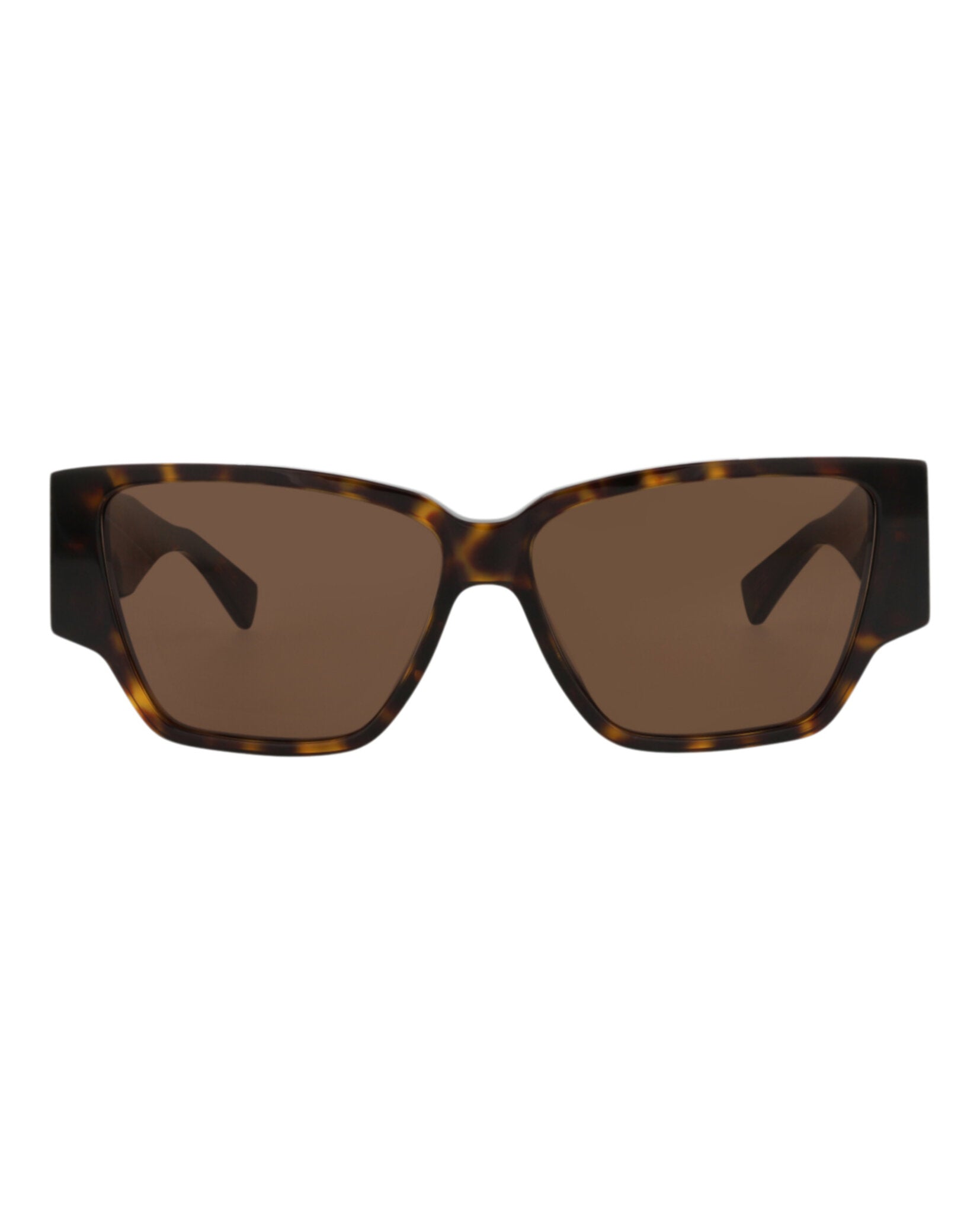 Bottega Veneta Bottega Veneta Womens Square/Rectangle Havana Havana Brown Fashion Designer Eyewear