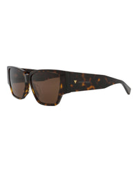 Bottega Veneta Bottega Veneta Womens Square/Rectangle Havana Havana Brown Fashion Designer Eyewear