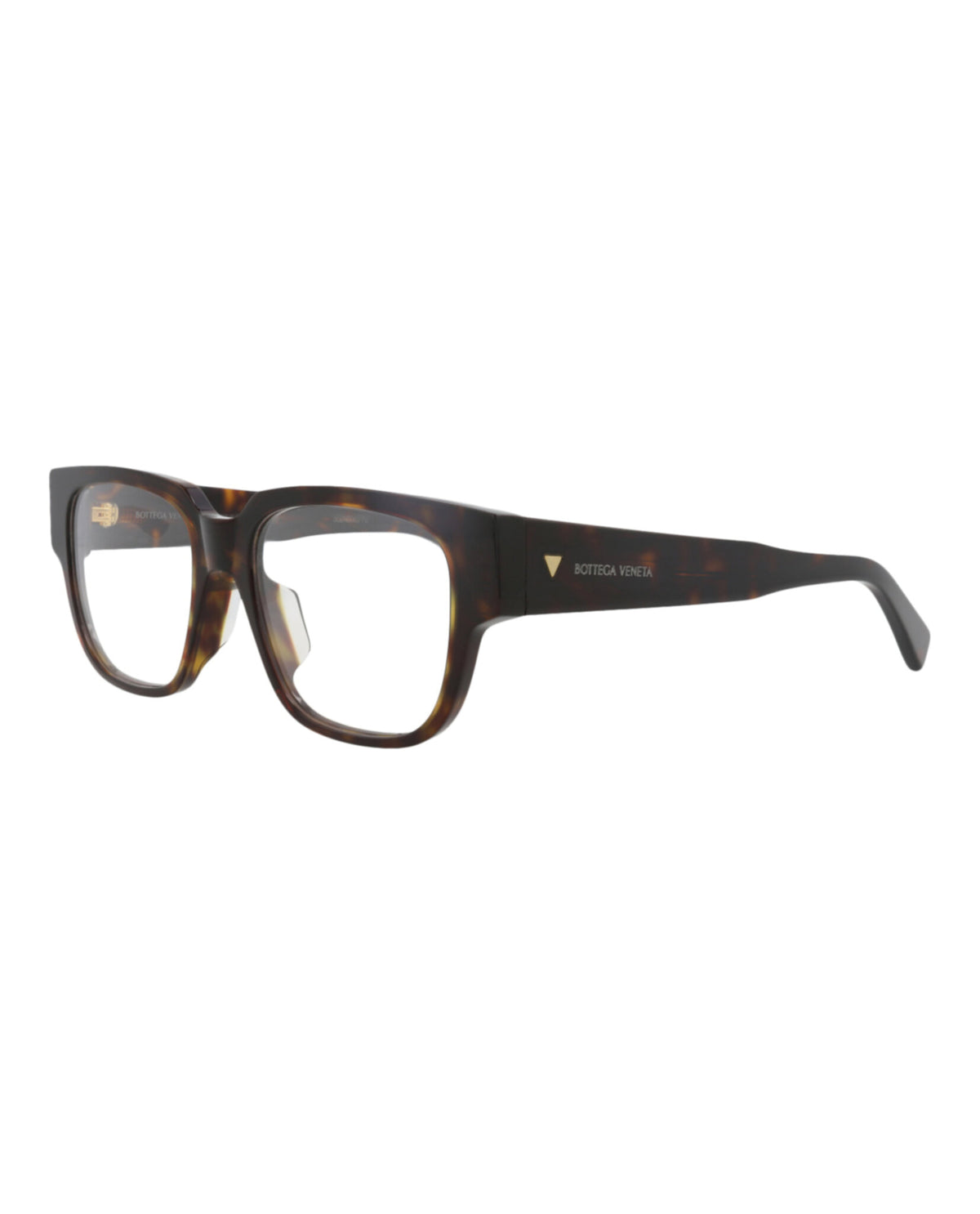 Bottega Veneta Womens Square/Rectangle Havana Havana Transparent Fashion Designer Eyewear