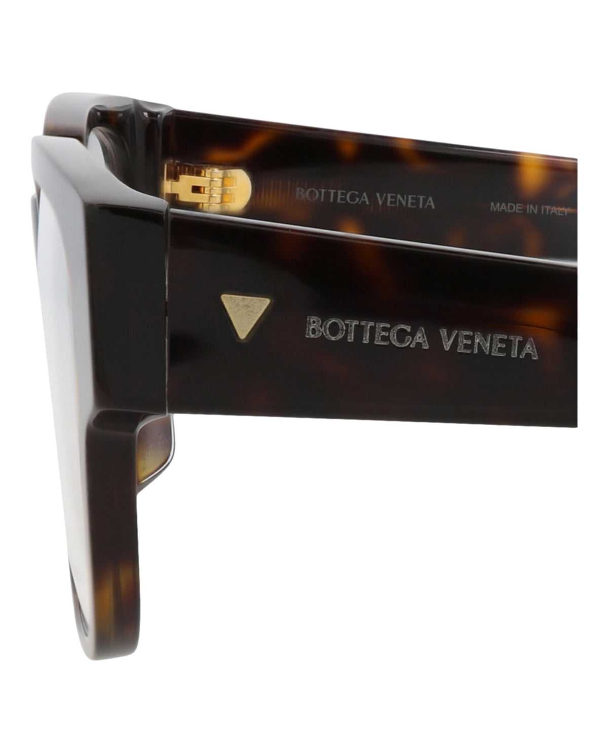 Bottega Veneta Womens Square/Rectangle Havana Havana Transparent Fashion Designer Eyewear