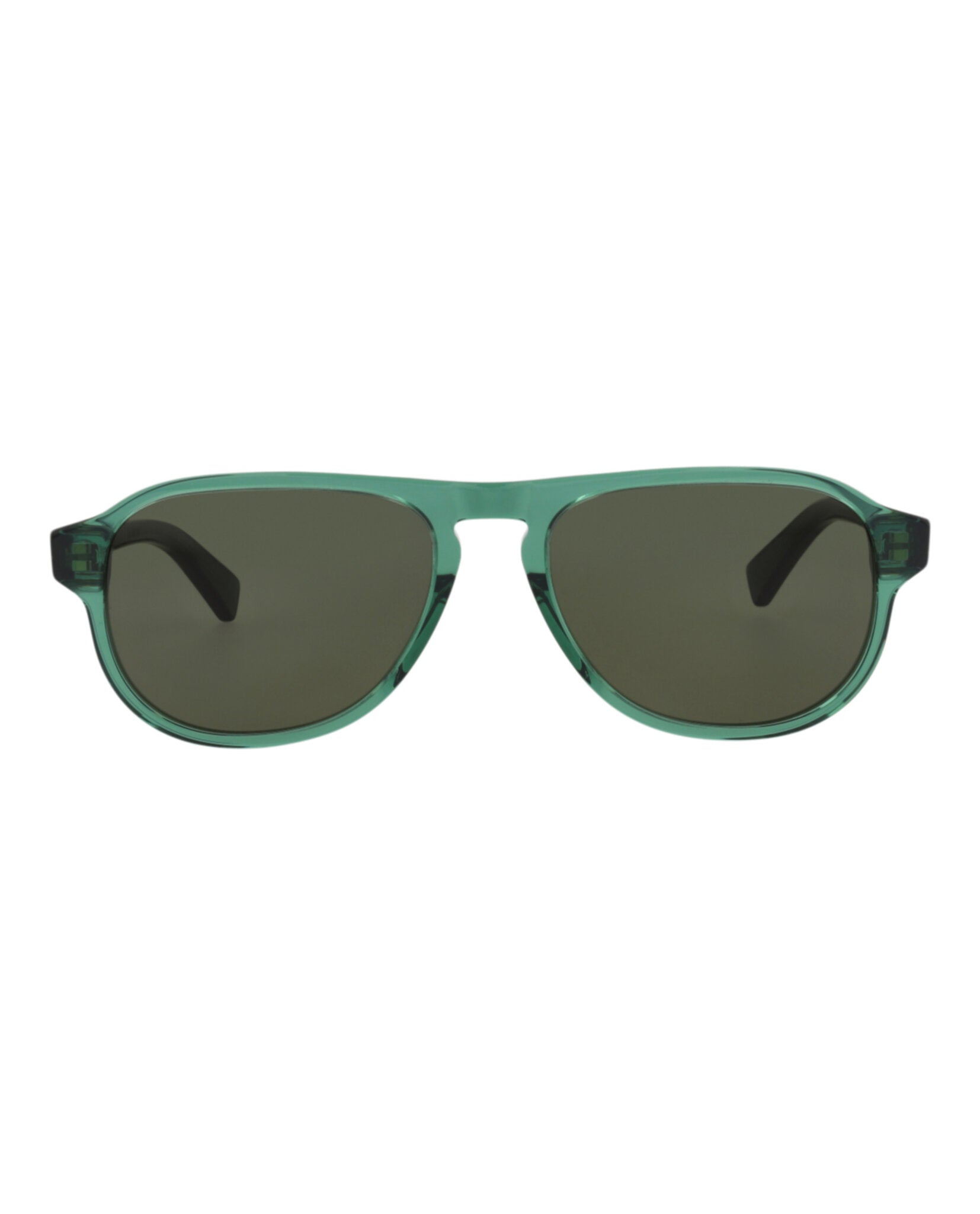 Bottega Veneta Bottega Veneta Mens Aviator Green Green Green Fashion Designer Eyewear
