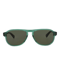 Bottega Veneta Bottega Veneta Mens Aviator Green Green Green Fashion Designer Eyewear
