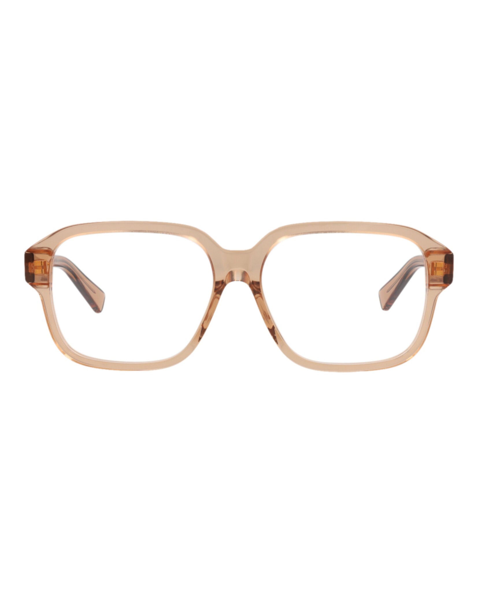 Bottega Veneta Bottega Veneta Womens Round/Oval Brown Brown Transparent Fashion Designer Eyewear