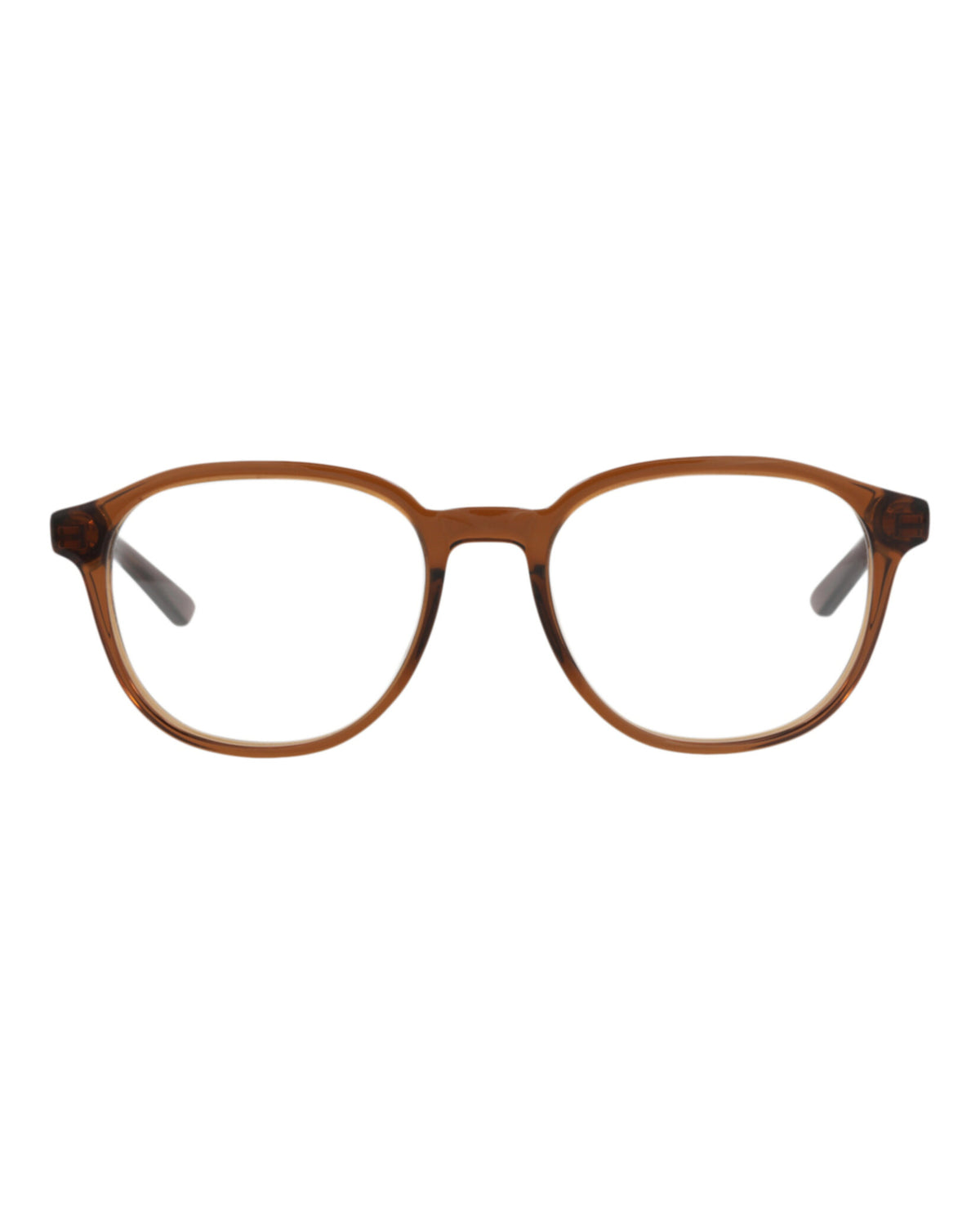 Bottega Veneta Mens Round/Oval Brown Brown Transparent Fashion Designer Eyewear