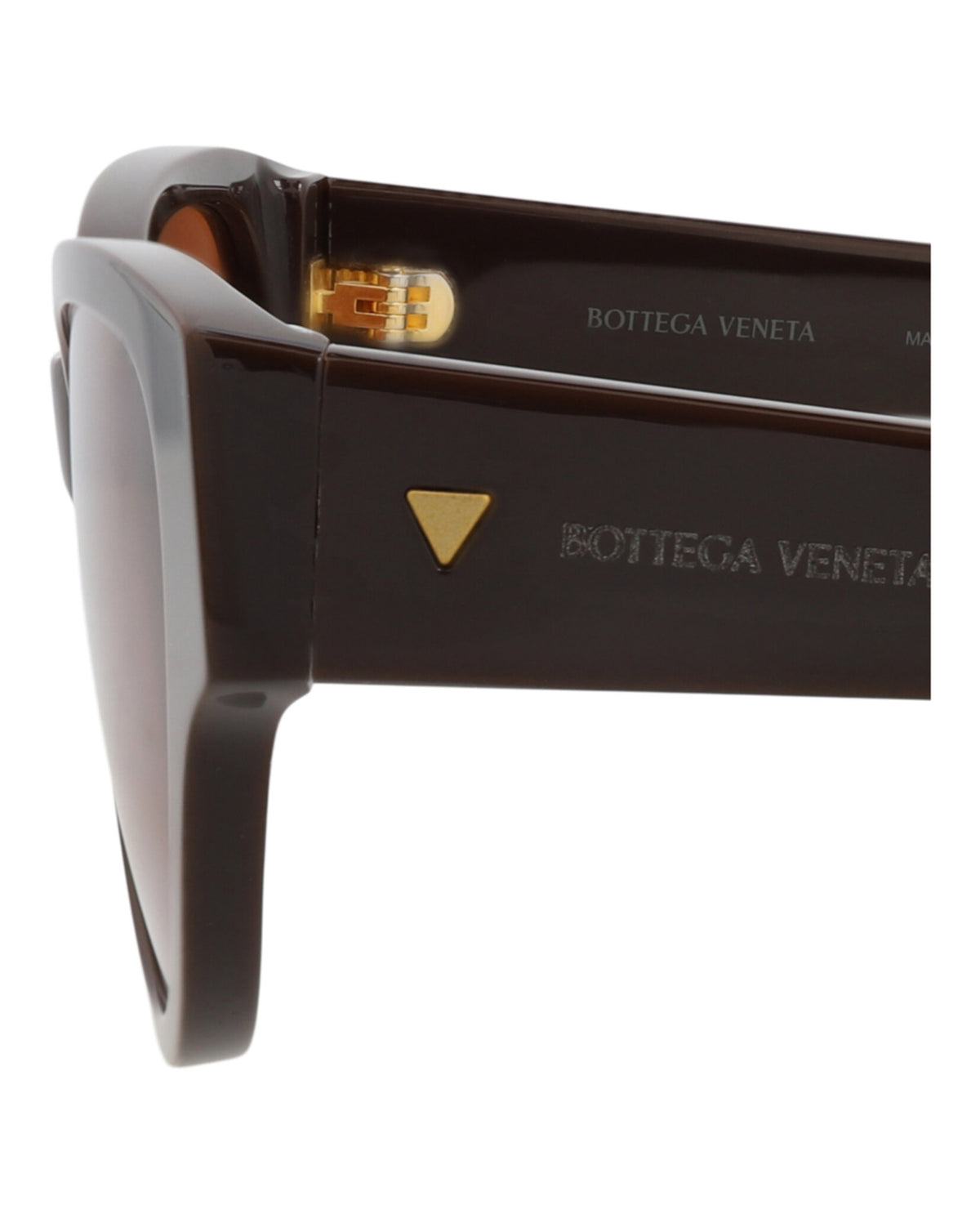 Bottega Veneta Bottega Veneta Womens Cat Eye Brown Brown Orange Fashion Designer Eyewear