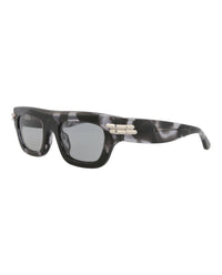 Bottega Veneta Unisex Square/Rectangle Havana Havana Grey Fashion Designer Eyewear