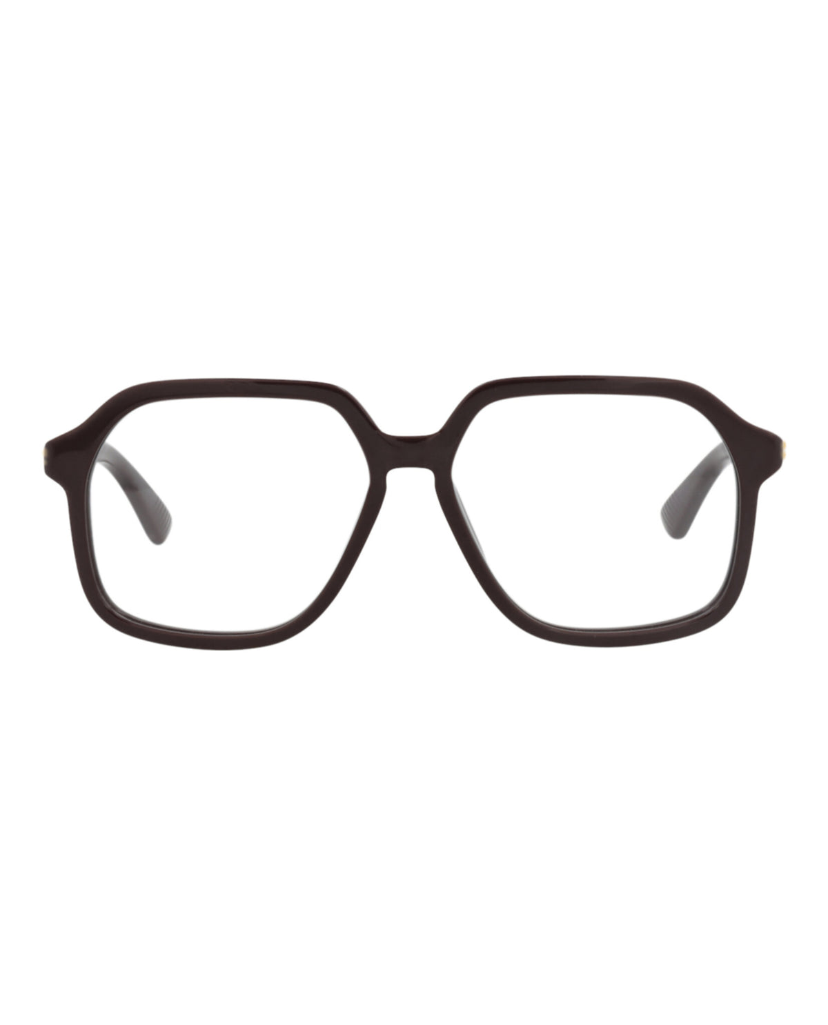 Bottega Veneta Unisex Square/Rectangle Violet Violet Transparent Fashion Designer Eyewear