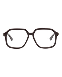 Bottega Veneta Unisex Square/Rectangle Violet Violet Transparent Fashion Designer Eyewear