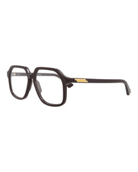 Bottega Veneta Unisex Square/Rectangle Violet Violet Transparent Fashion Designer Eyewear
