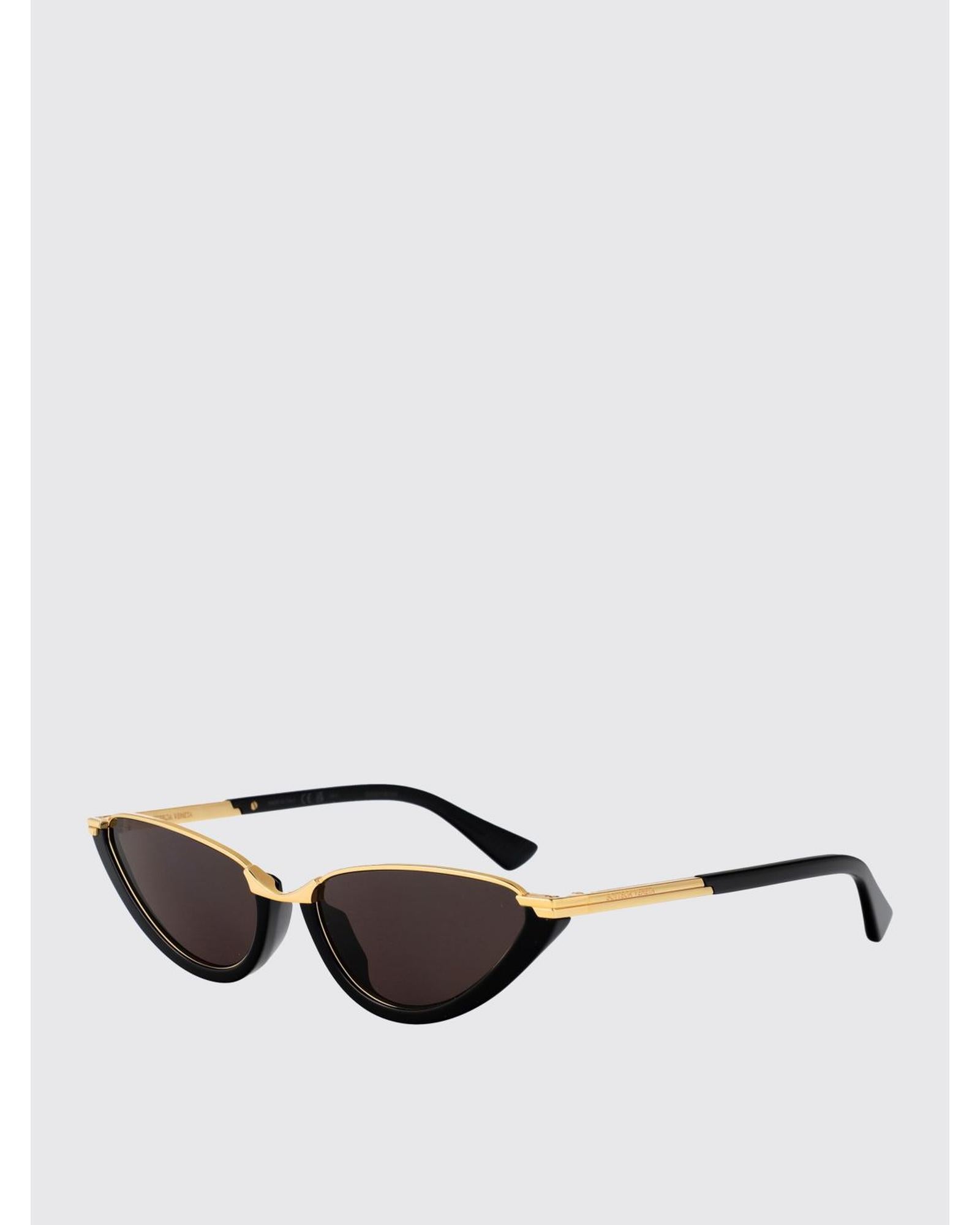 Bottega Veneta BV1346S Cat Eye Sunglasses Women Black