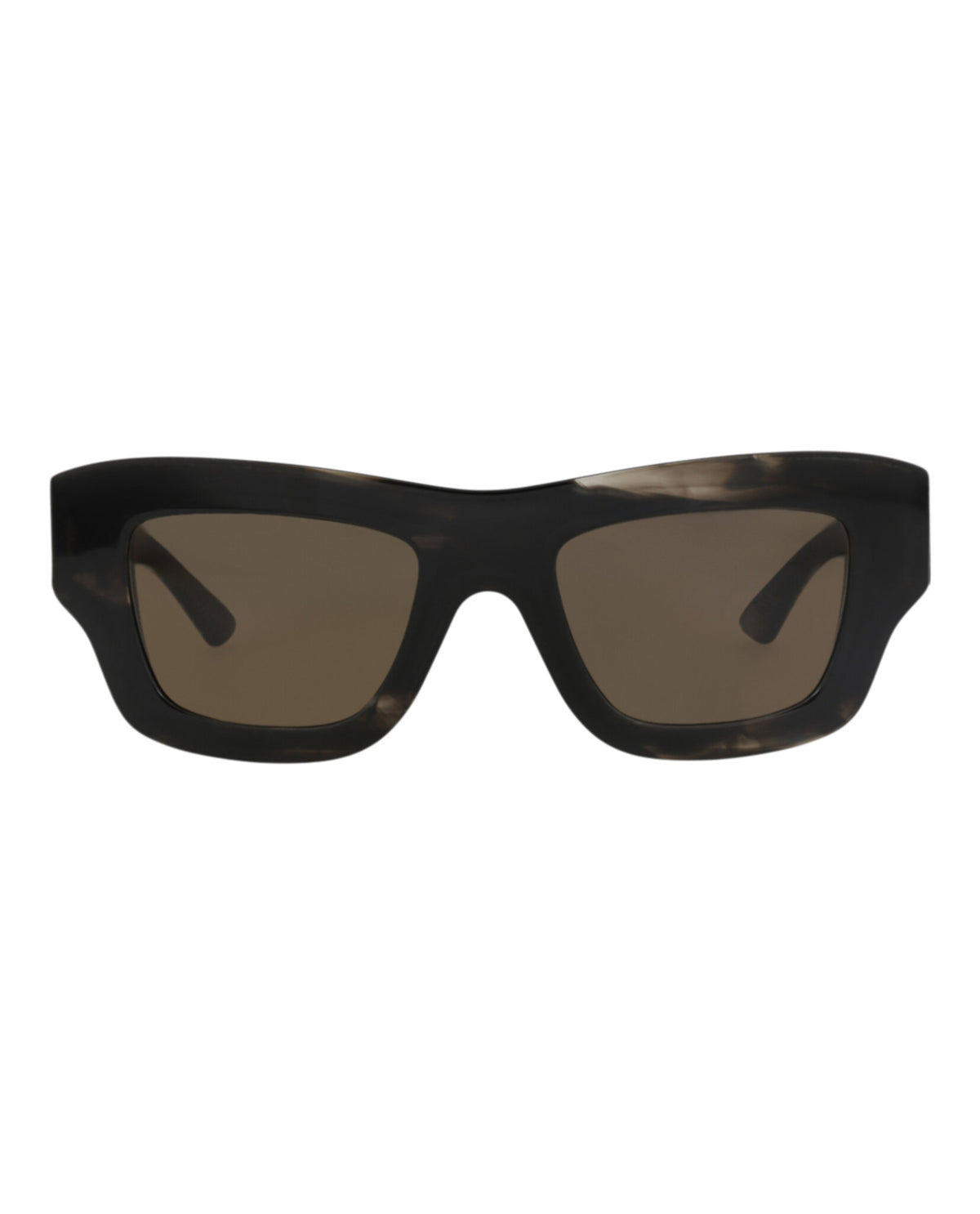 Bottega Veneta Bottega Veneta Womens Square/Rectangle Black Black Brown Fashion Designer Eyewear