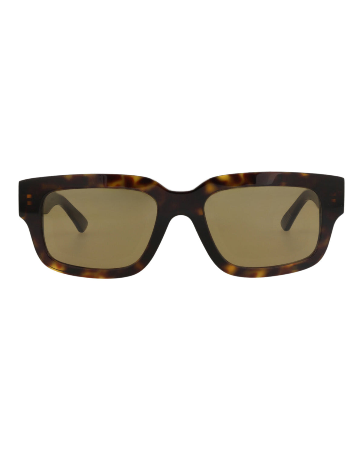 Bottega Veneta Bottega Veneta Unisex Square/Rectangle Havana Havana Brown Fashion Designer Eyewear