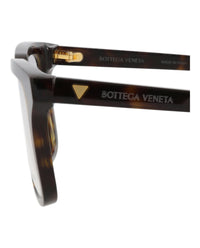 Bottega Veneta Unisex Square/Rectangle Havana Havana Transparent Fashion Designer Eyewear