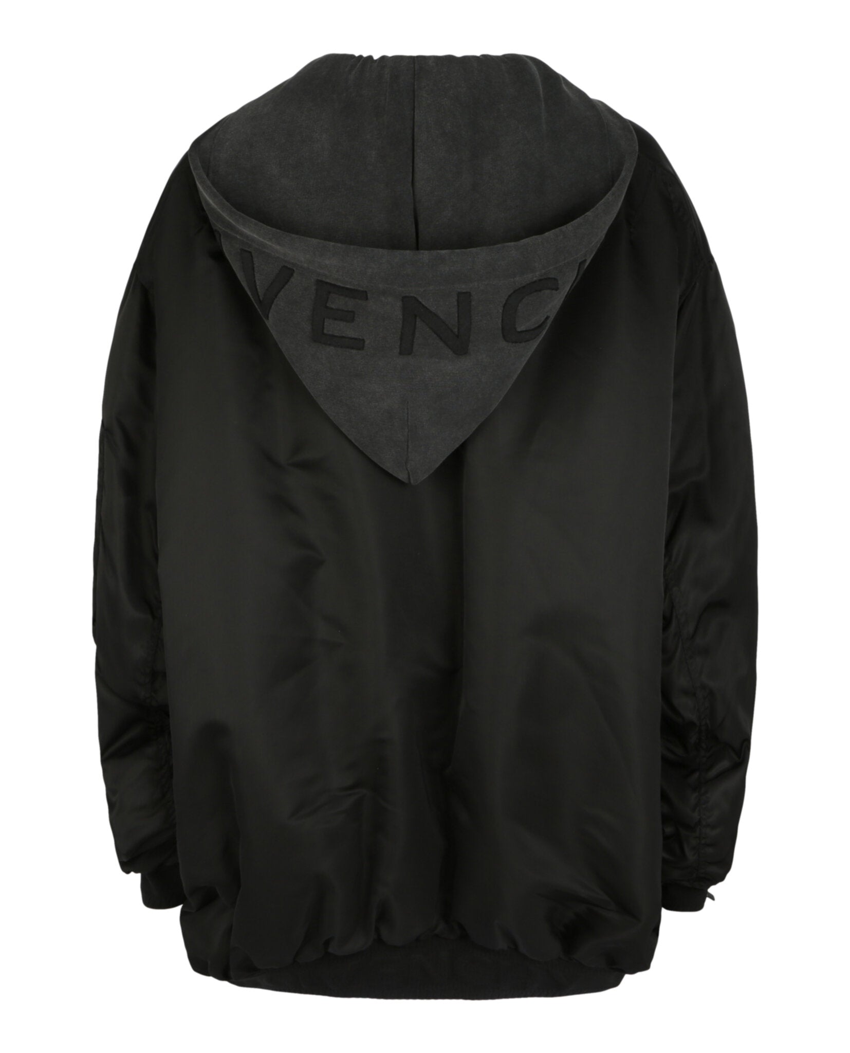 Givenchy Givenchy Womens Oversized Hooded Bomber Jacket