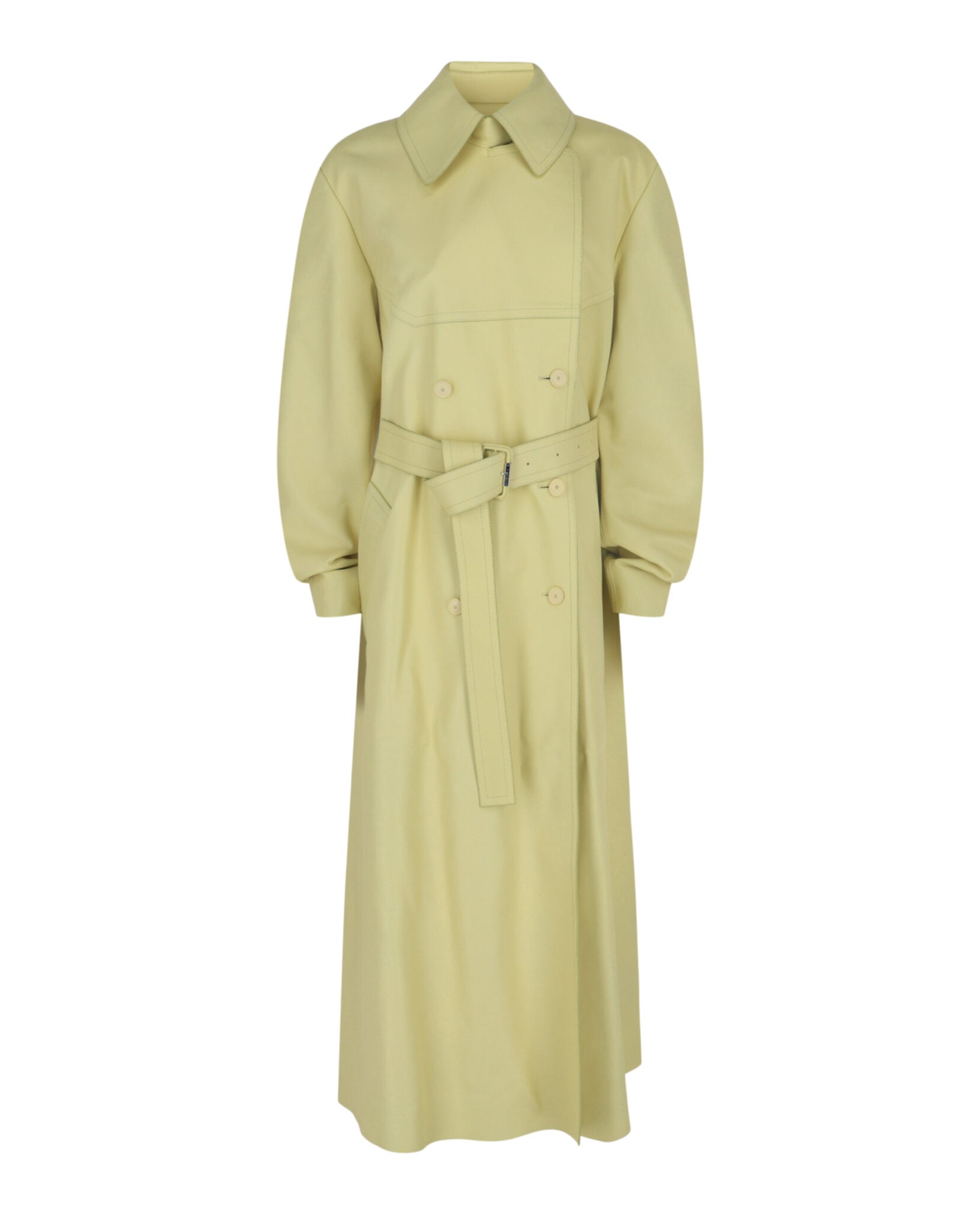 Givenchy Womens Leather Trench Coat