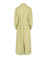 Givenchy Womens Leather Trench Coat