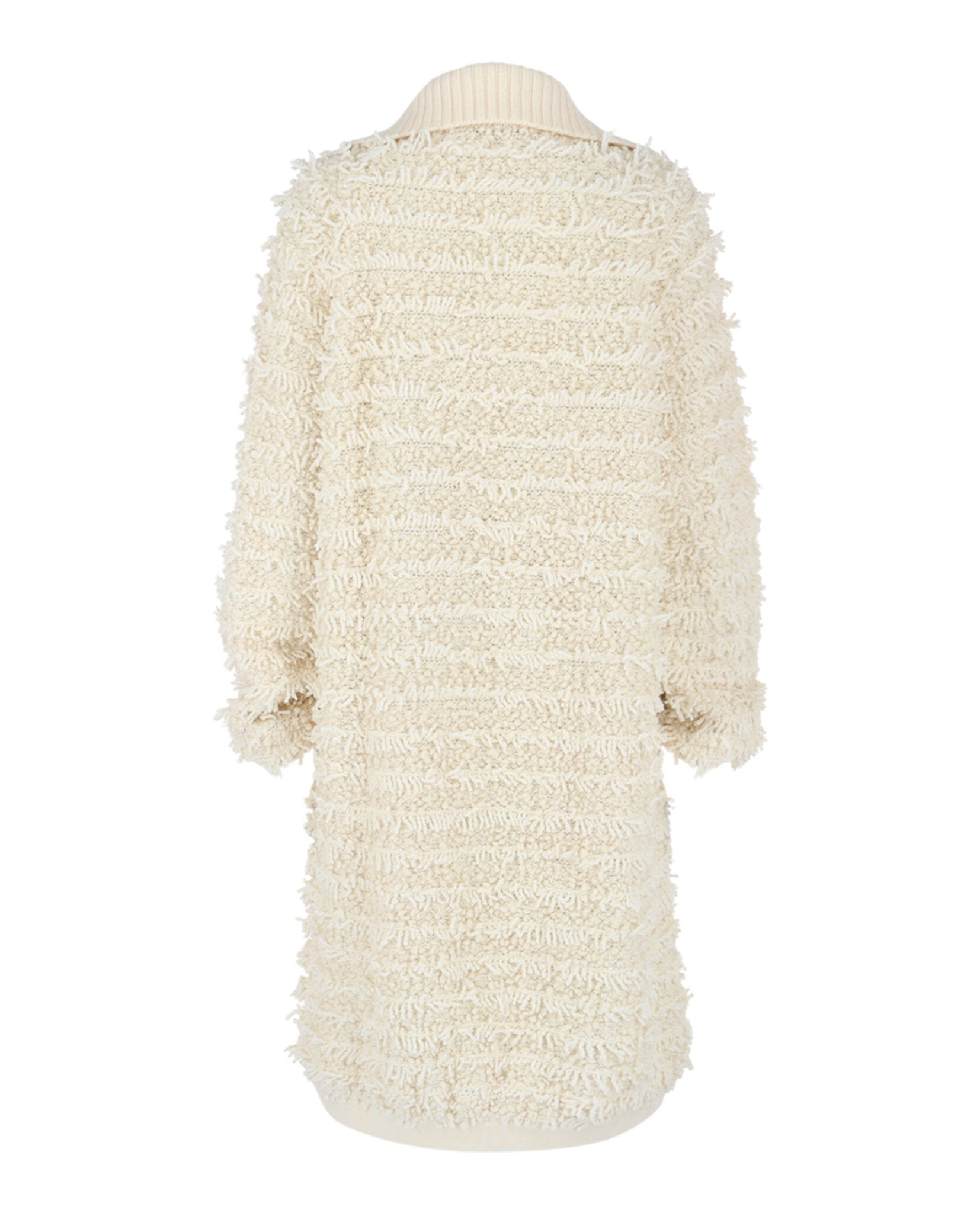 Givenchy Womens Long Fringed Sweater