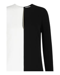 Givenchy Womens Colorblock Sheath Dress