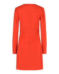 Givenchy Givenchy Womens V-Neck Long Sleeve Dress